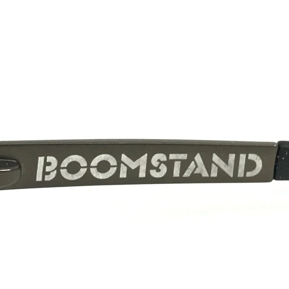 Boomstand Eyeglasses Frames Boomstand OX5042-0352 Pewter Gray Half Rim 52-19-140